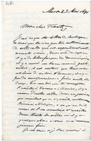 Lettera di  CUMONT