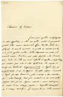 Lettera di  OLIVIERI