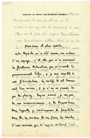 Lettera di  SEYRIG