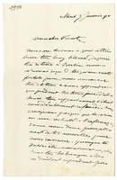 Lettera di  CUMONT