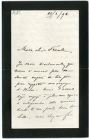 Lettera di  CUMONT