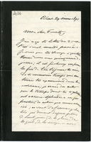 Lettera di  CUMONT