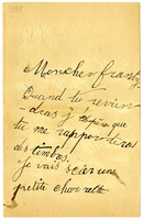 Lettera di  CUMONT