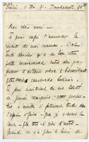 Lettera di  CHAVANNES