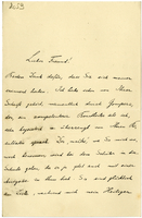 Lettera di  HARTMANN