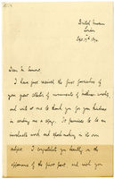 Lettera di  KENYON