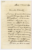 Lettera di  CUMONT