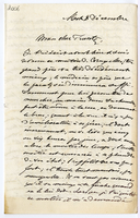 Lettera di  CUMONT