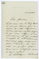 Lettera di  MARTINI