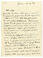 Lettera di  VITELLI