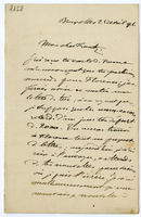 Lettera di  CUMONT