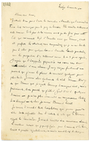 Lettera di  PARMENTIER