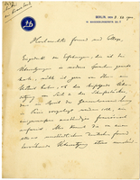 Lettera di  DIELS