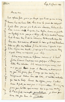 Lettera di  PARMENTIER