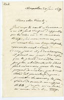 Lettera di  CUMONT