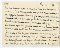 Lettera di  PARMENTIER