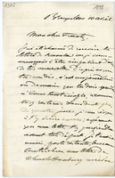 Lettera di  CUMONT