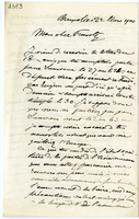 Lettera di  CUMONT