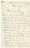 Lettera di  CUMONT