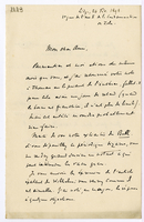 Lettera di  MICHEL