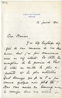 Lettera di  MUNRO