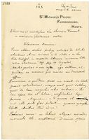 Lettera di  LECLERCQ