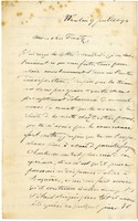 Lettera di  CUMONT