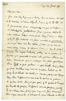 Lettera di  PARMENTIER