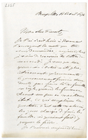 Lettera di  CUMONT