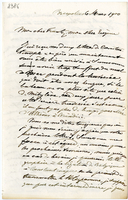 Lettera di  CUMONT