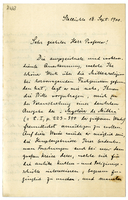 Lettera di GEHRICH