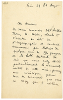 Lettera di  LEVY