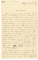 Lettera di  KUGENER