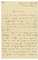 Lettera di  KUGENER