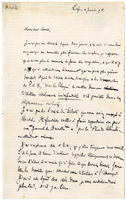 Lettera di  PARMENTIER