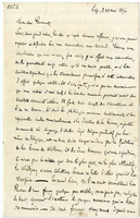 Lettera di  PARMENTIER