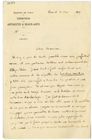 Lettera di  GAUCKLER