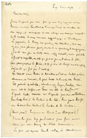 Lettera di  PARMENTIER