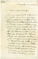 Lettera di  CUMONT