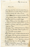 Lettera di  PARMENTIER