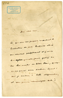 Lettera di  MOMMSEN