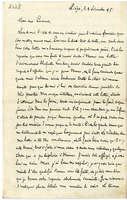 Lettera di  PARMENTIER