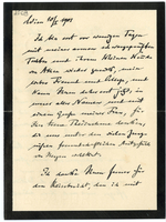 Lettera di  BENNDORF