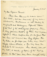 Lettera di  ROBBINS