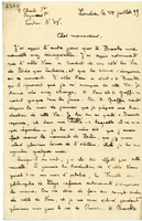 Lettera di  KUGENER