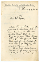 Lettera di  ANTHES