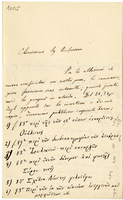 Lettera di  OLIVIERI