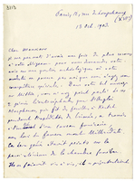 Lettera di  PERDRIZET