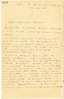 Lettera di  MILLET