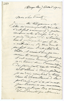 Lettera di  CUMONT